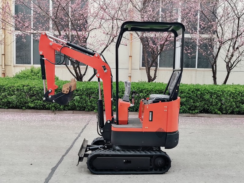 How steep can a mini excavator climb?